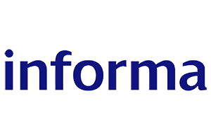 Informa Logo. Publishing / Media sector. Clients of Influential Software Services Ltd.