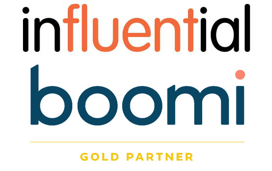 Influential-and-Boomi-gold Influential Buy A Licence.com Logo